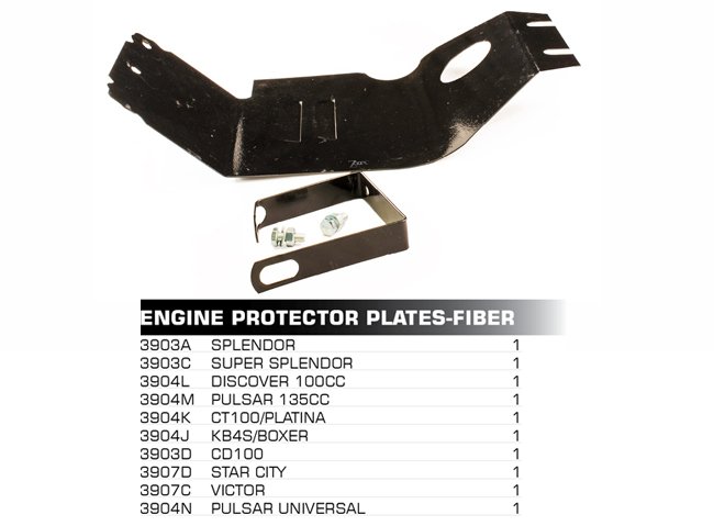 engine protector plates fiber