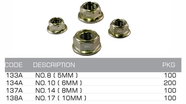 flange lock nuts flange lock nuts