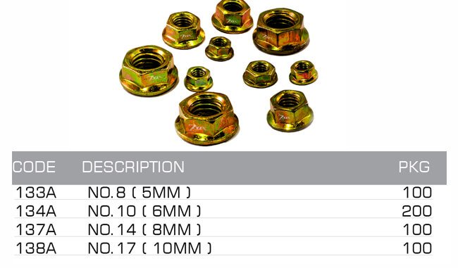 flange nuts