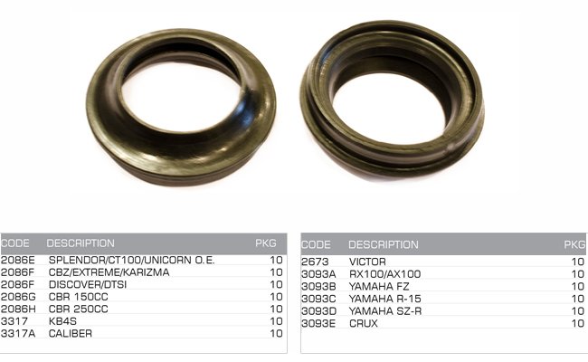 front fork dust seal set front fork dust seal set