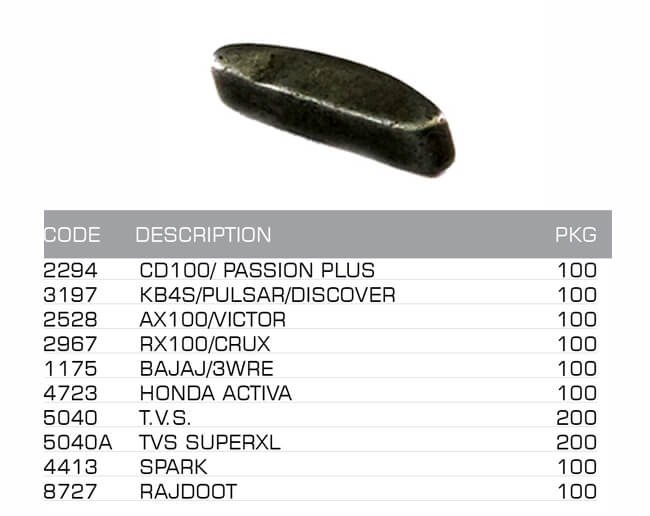 magnet key cotter magnet key cotter