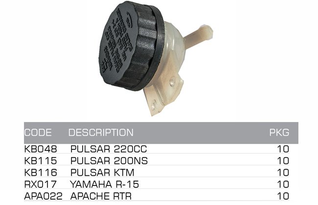 rear brake disc oil container