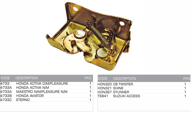 seat lock bracket seat lock bracket